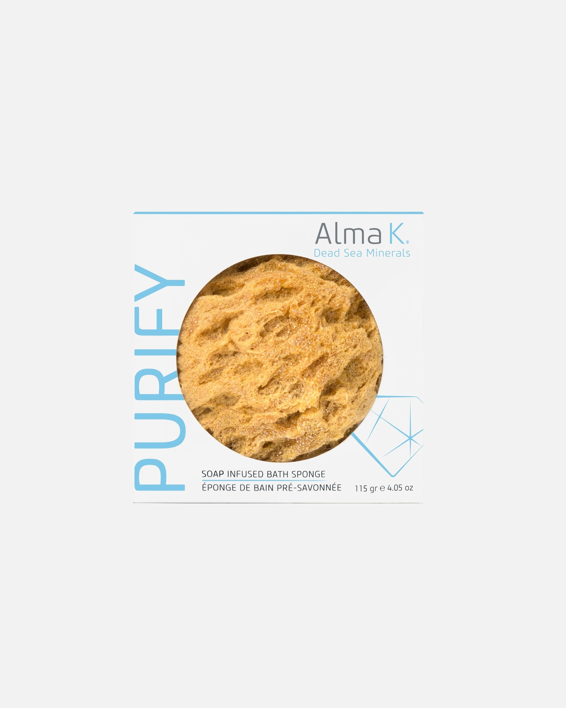 Mycí houba po Pro ženyAlma KČistící houba napuštěná mýdlem1 ks