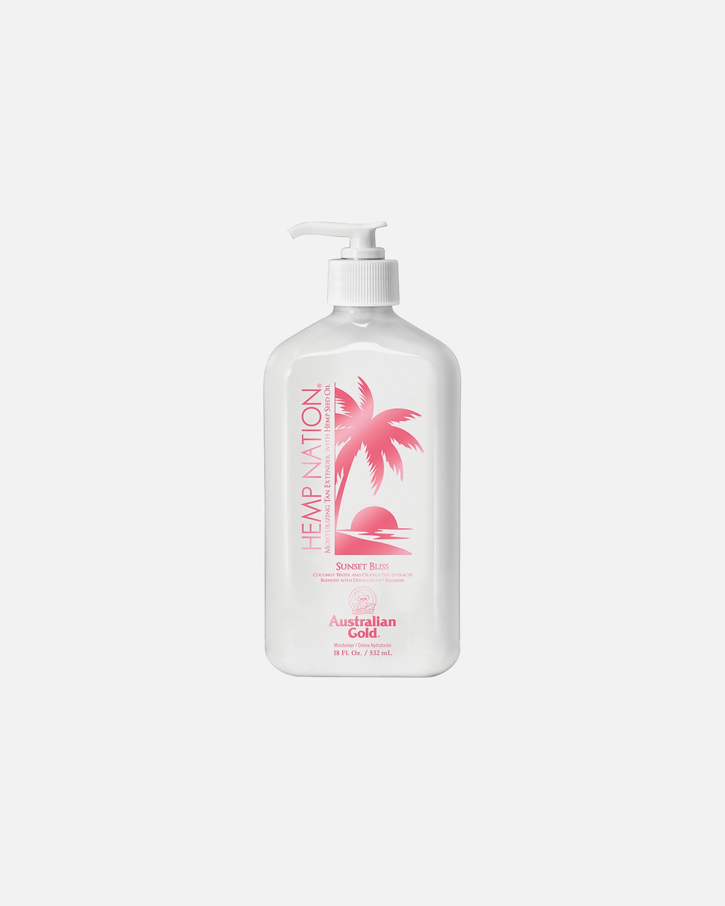 Krém po opalování po UnisexAustralian GoldHemp Nation Sunset Bliss balsam535 ml