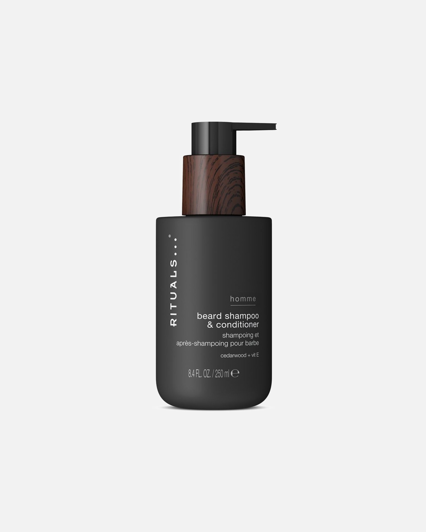 Péče o vousy po Pro mužeRitualsHomme CollectionBeard Shampoo & Conditioner - šampon a kondicionér na vousy250 ml