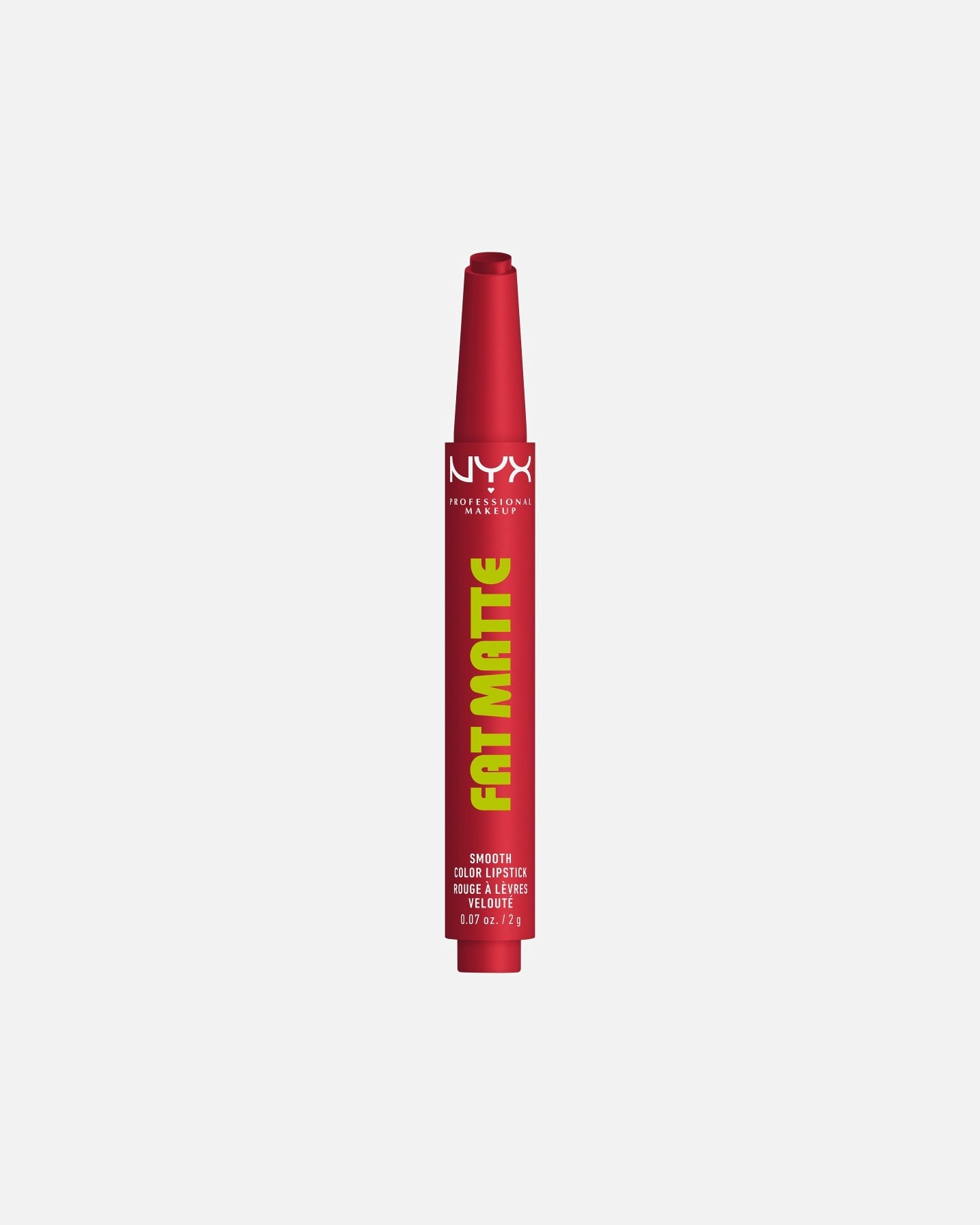 Rtěnka po UnisexNYX Professional Makeup#INNERBEAUTYFat Matte Smooth Color Lipstick matný balzám na rty16 PLUSHIN' PLUM