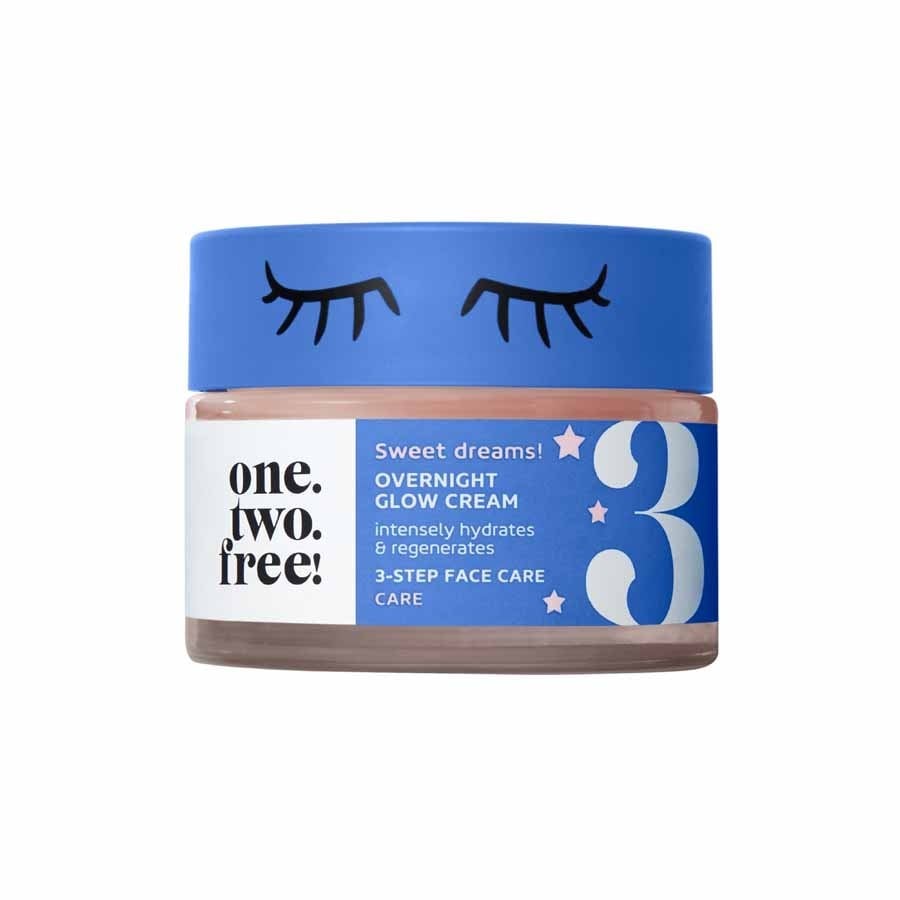 one.two.free! - Overnight Glow Cream Noční krémy 50 ml unisex