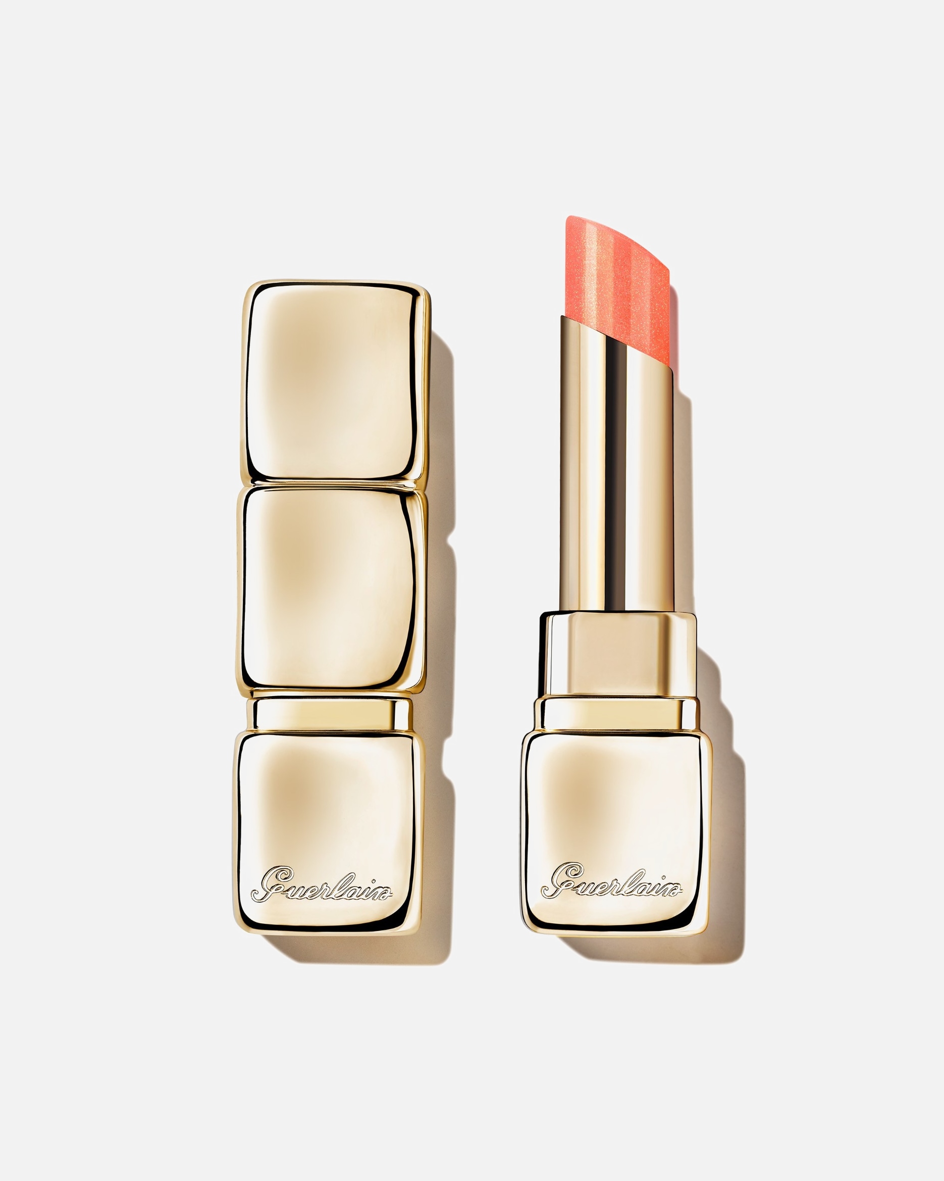 Balzám po Pro ženyGuerlainKissKissBee Glow Pearly 98% přírodní medový balzám na rty, perleťový389 - PEARLY PEACH