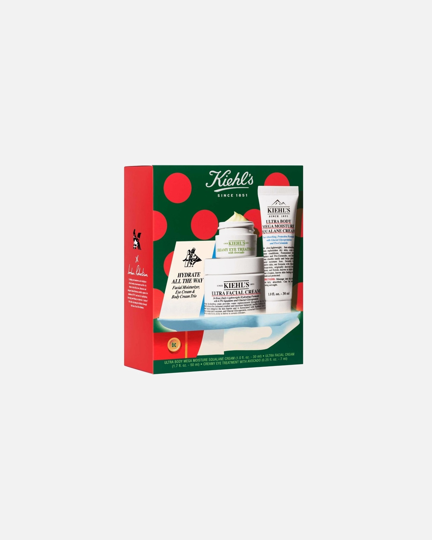 Skincare sada po UnisexKiehl’sUltra FacialHydrate All The Way Gift Set1 kus