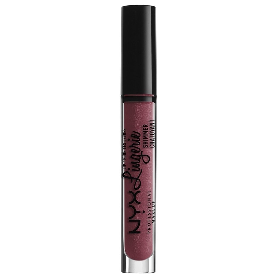 NYX Professional Makeup - Lip Lingerie Shimmer Lesky na rty 4 ml Hnědá unisex