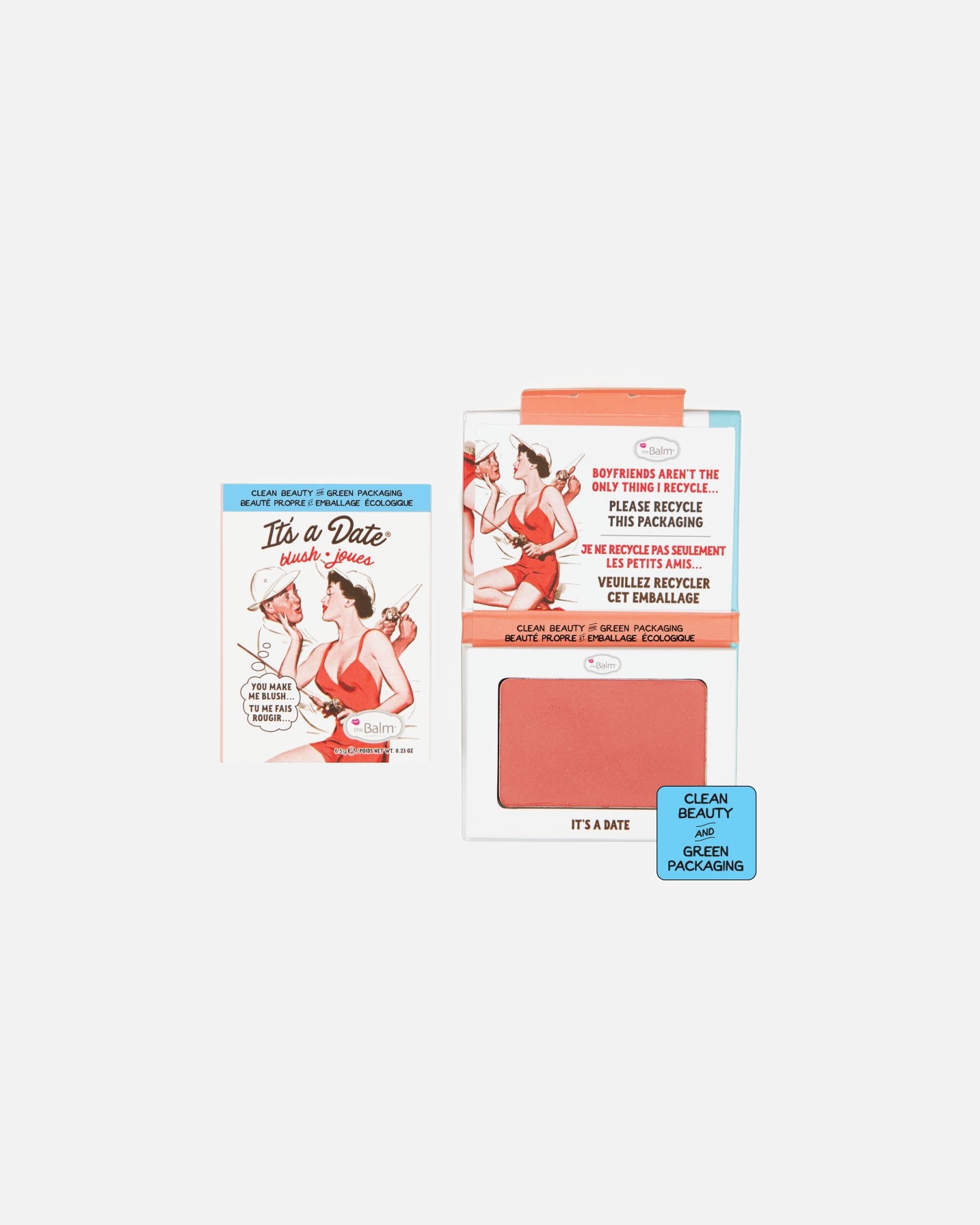Tvářenka po UnisextheBalm#INNERBEAUTYIT S