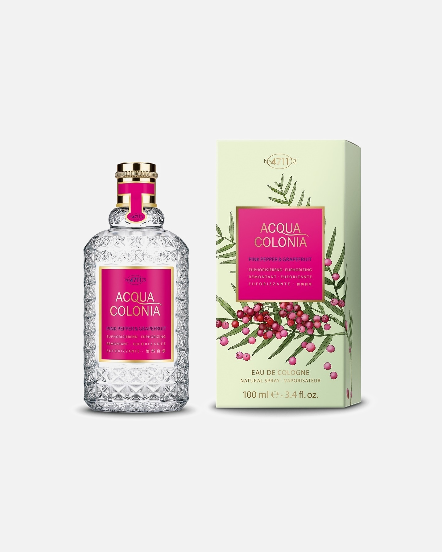 Kolínská voda po Unisex4711 Acqua ColoniaPink Pepper & Grapefruit100 ml