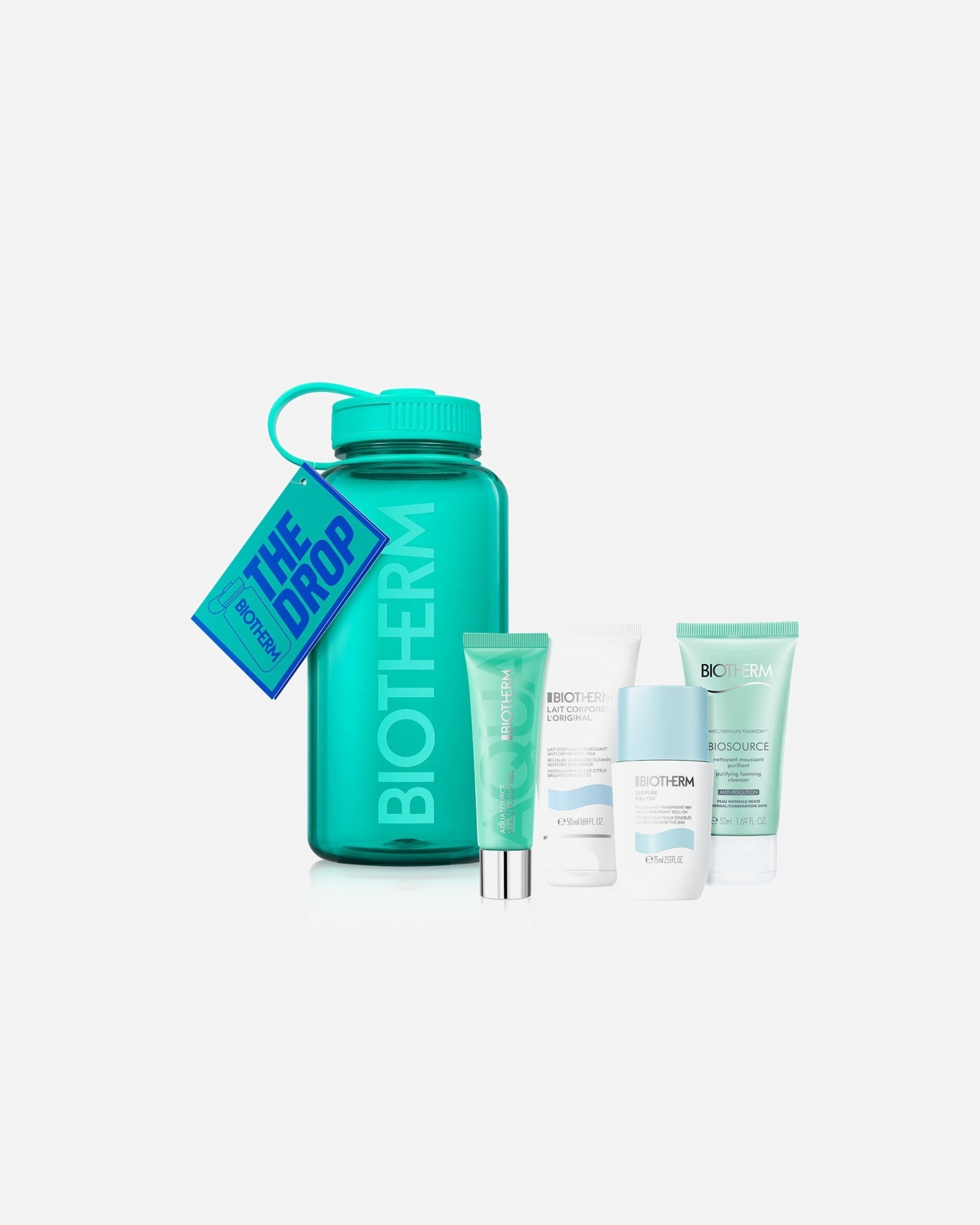 Sada tělové kosmetiky po UnisexBiothermAquasourceAqua Drop Set1 kus