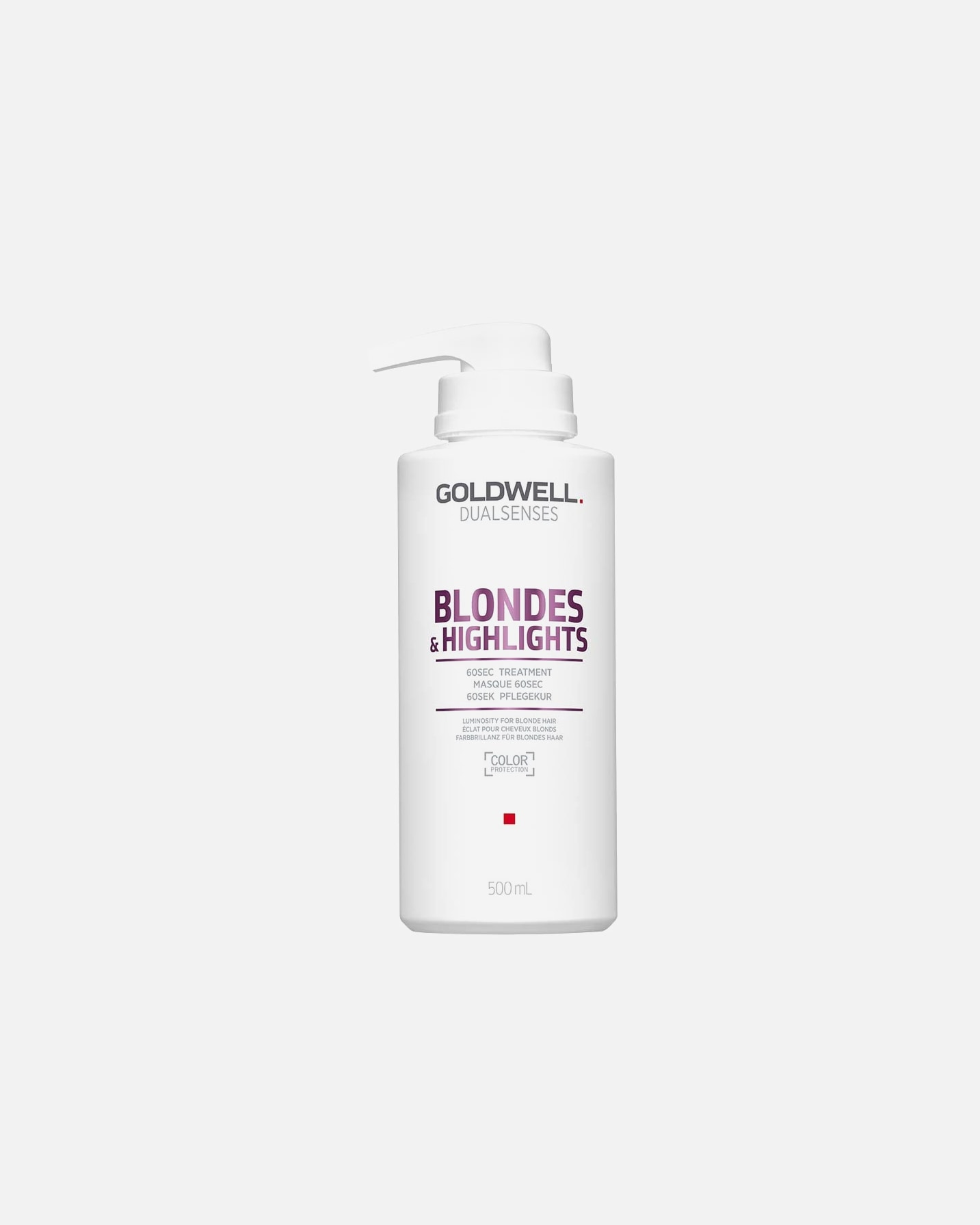 Vlasová kúra po UnisexGoldwellDualsensesBlondes & Highlights 60Sek.500 ml