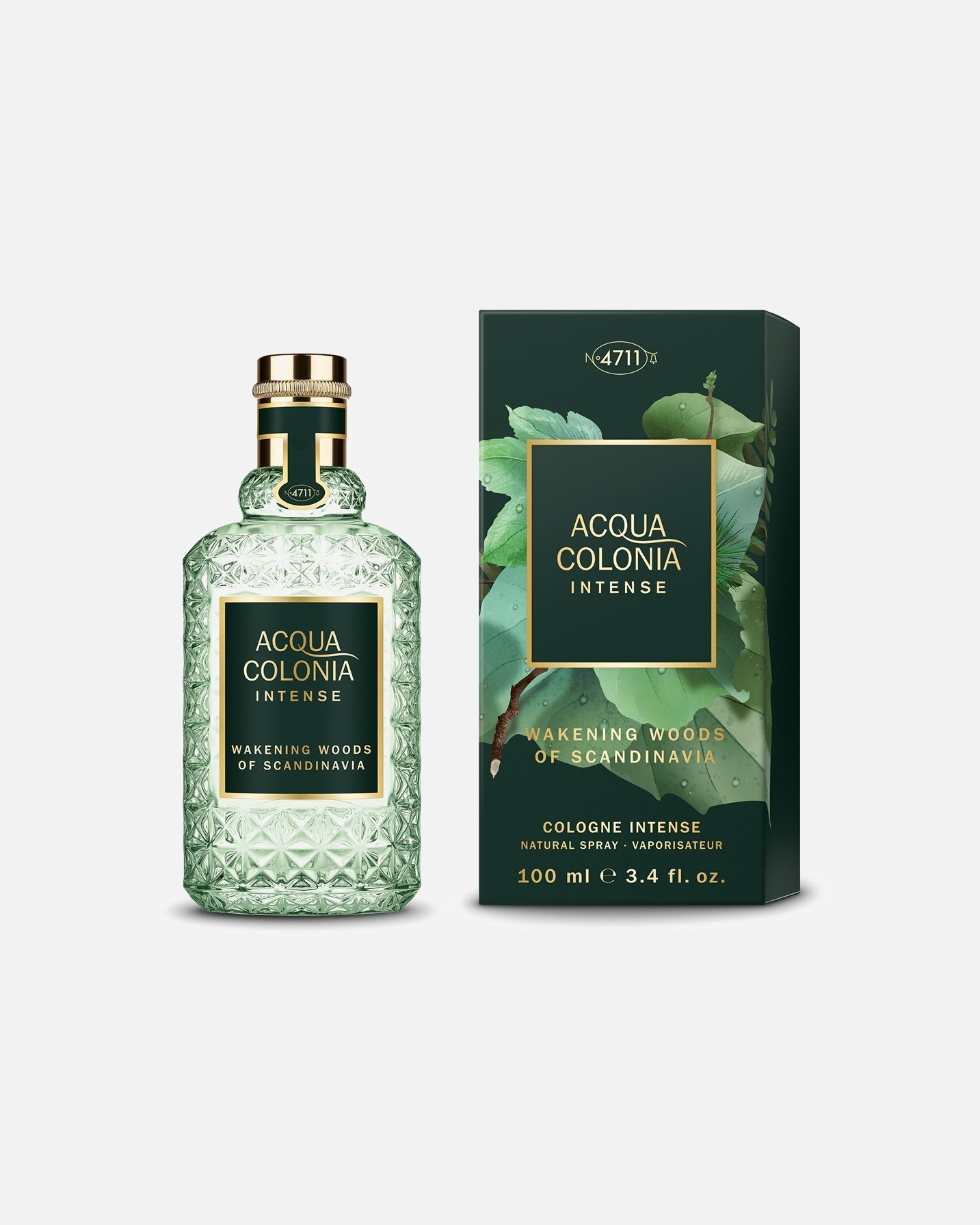 Kolínská voda po Unisex4711 Acqua ColoniaAcqua Colonia IntenseIntense Wakening Woods of Scandinavia100 ml
