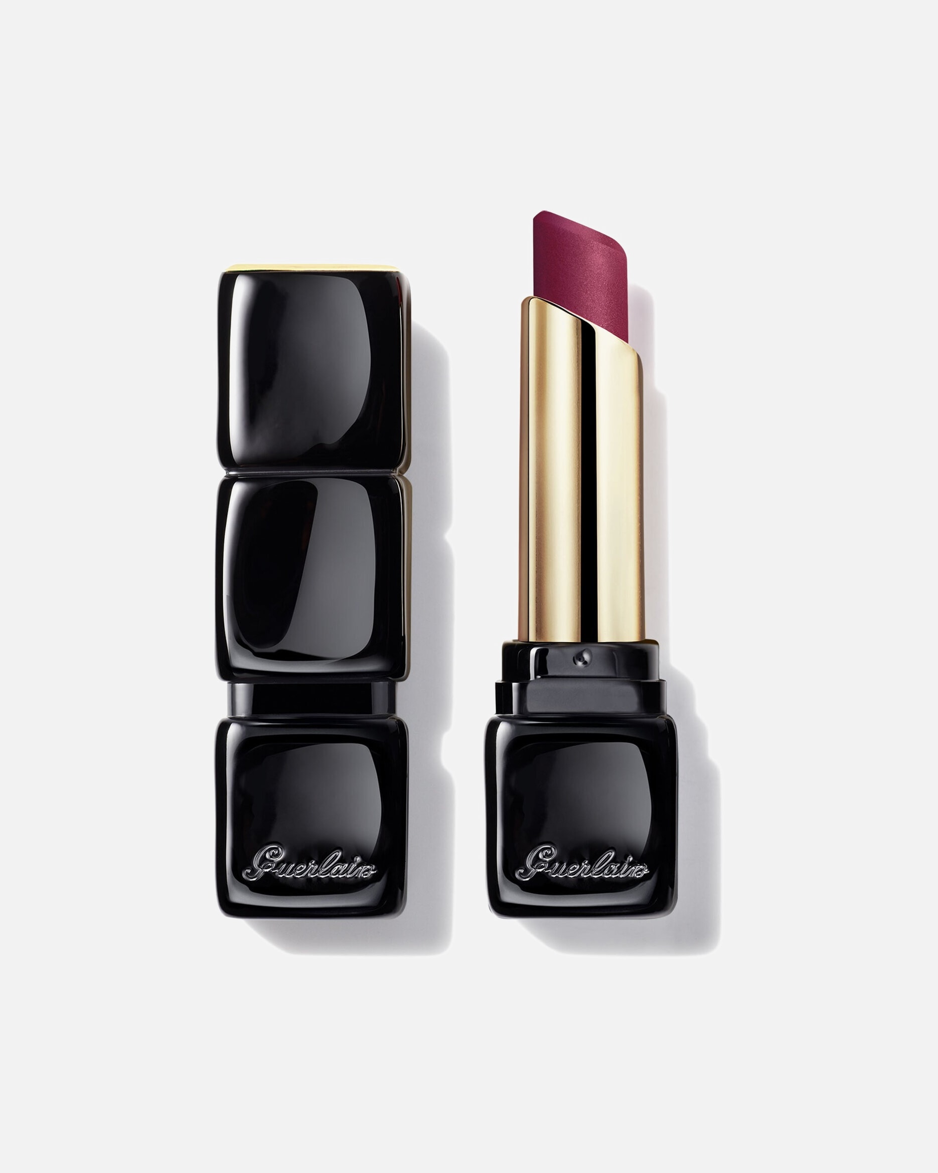 Rtěnka po UnisexGuerlainKissKissTender Matte 16H880 - CARESS PLUM