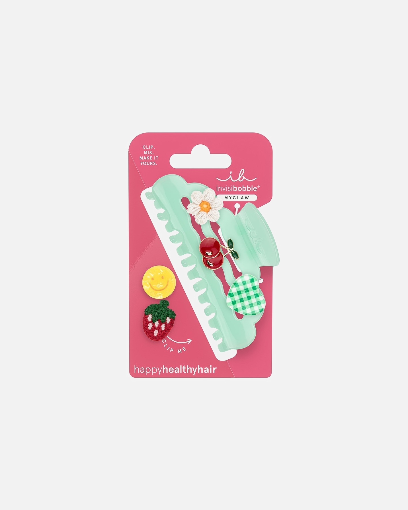 Skřipec do vlasů po Pro ženyInvisibobble#INNERBEAUTYIB MYCLAW L Picnic Pop 6pc1 kus