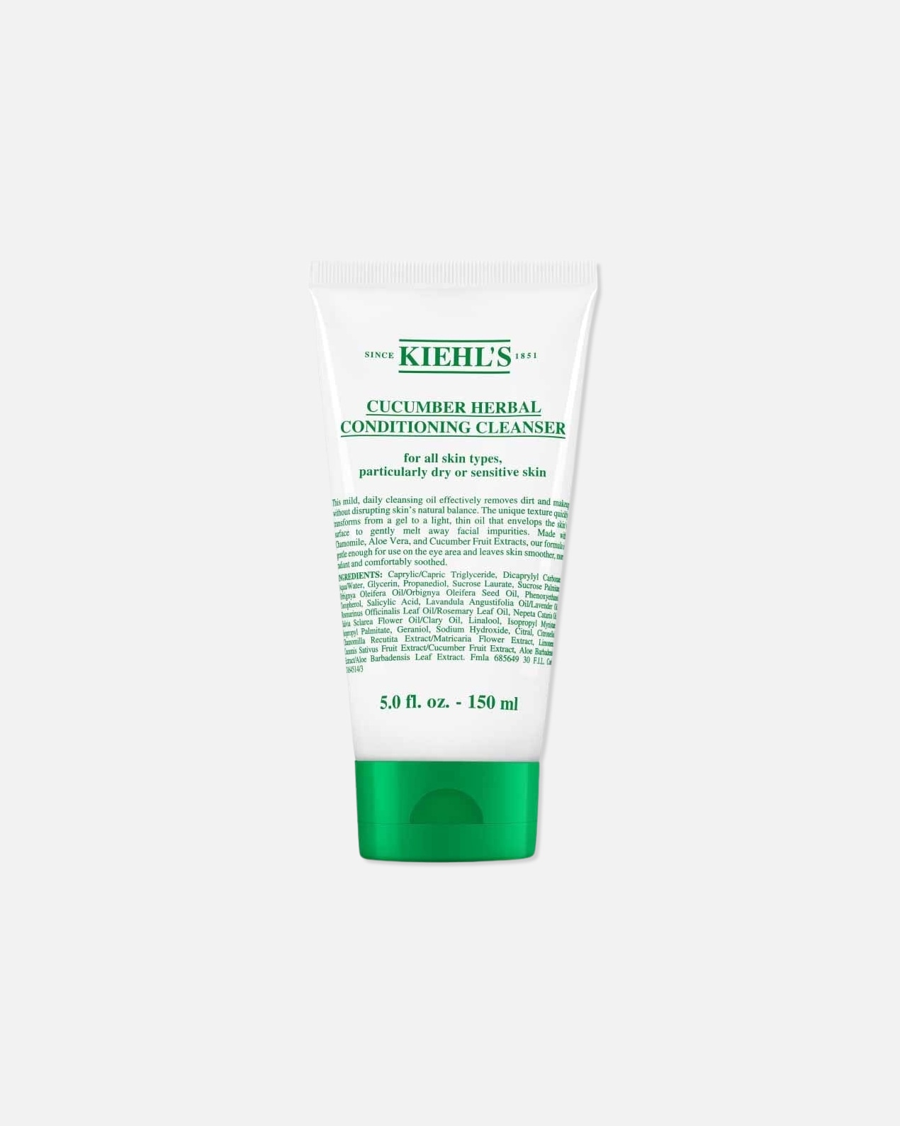 Čisticí gel po UnisexKiehl’s#INNERBEAUTYCucumber Herbal Conditioning Cleanser150 ml