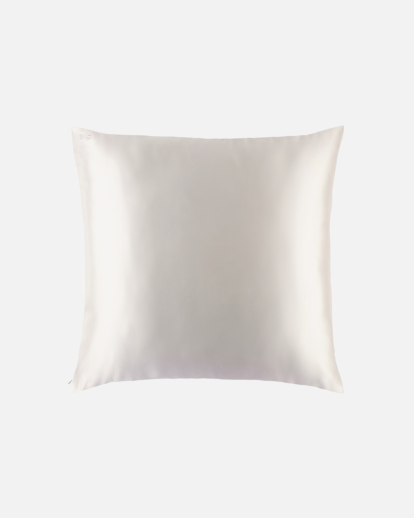 Povlak na polštář po UnisexSlip#INNERBEAUTYPovlak na polštář z čistého hedvábí – 80 × 80White
