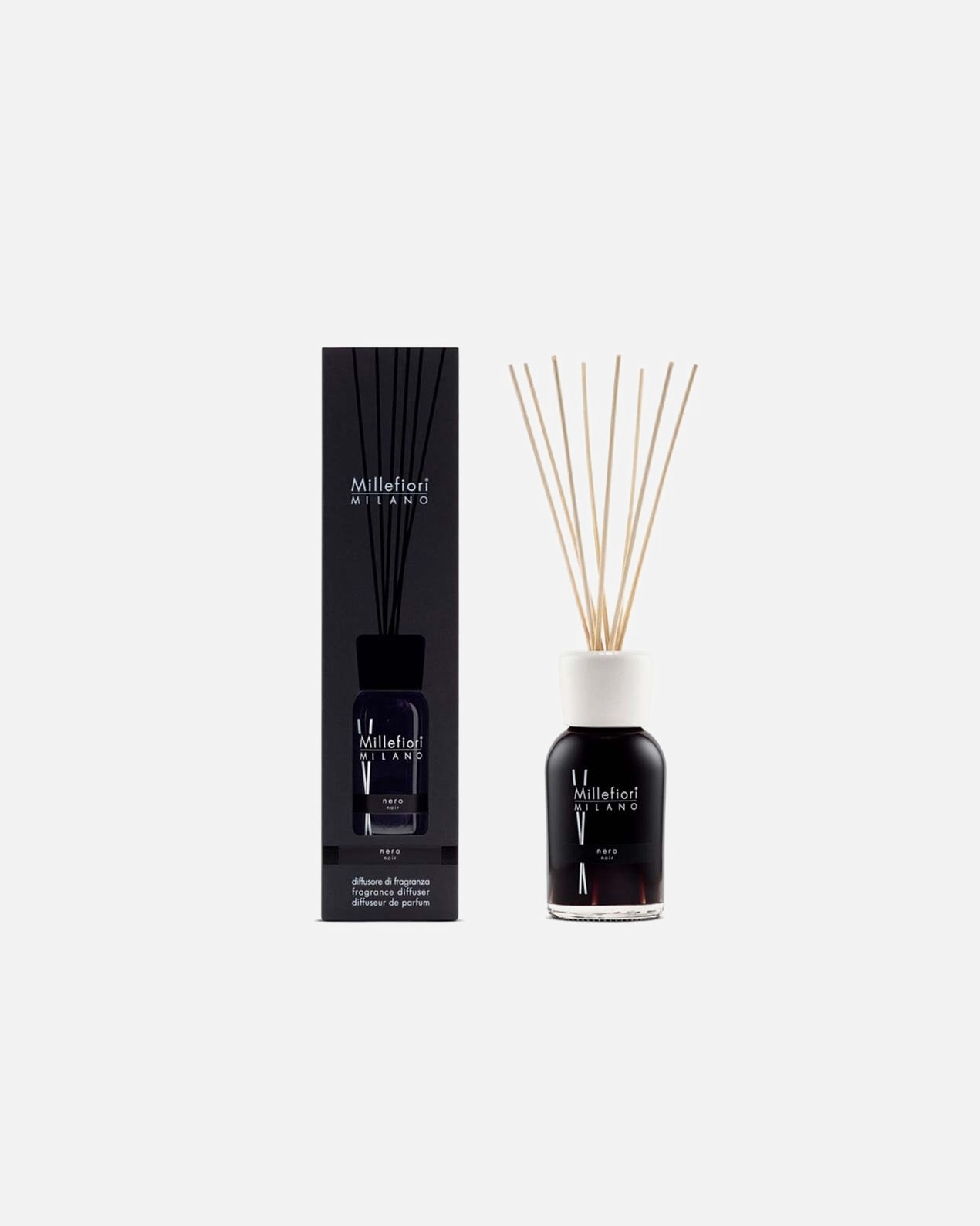 Vůně do bytu po UnisexMillefiori MILANO#INNERBEAUTYNatural Nero aroma difuzér 250 ml250 ml
