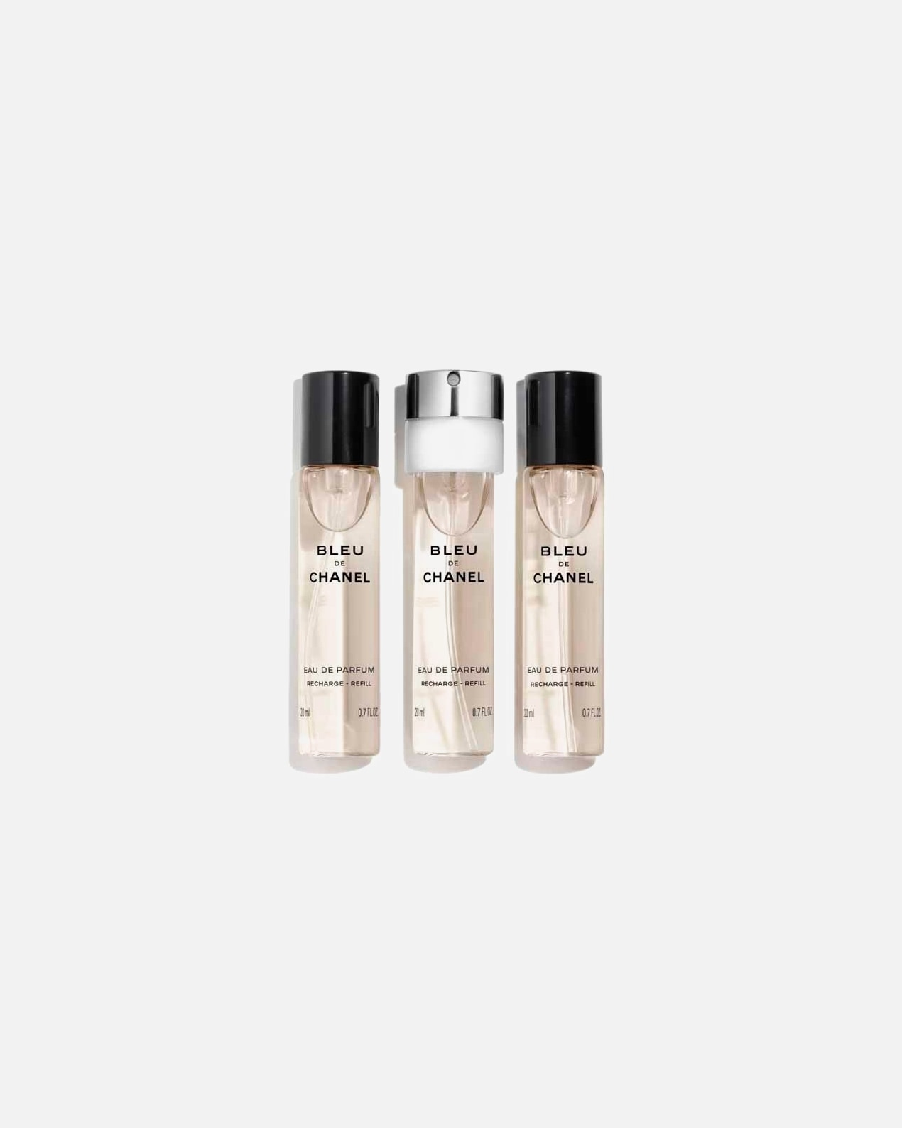 Parfémová voda po UnisexBLEU DE CHANELTwist & SprayEAU DE PARFUM 3X20ML NÁPLŇ