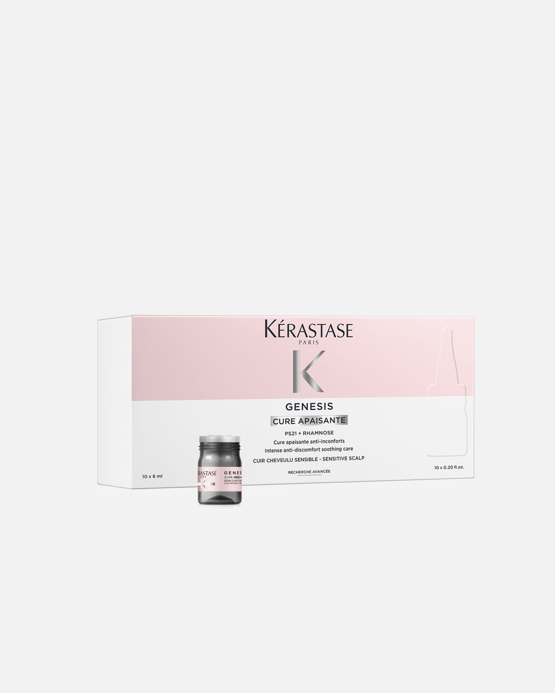 Vlasová kúra po UnisexKérastaseSpécifiqueCure Apaisante 10*6ml60 ml
