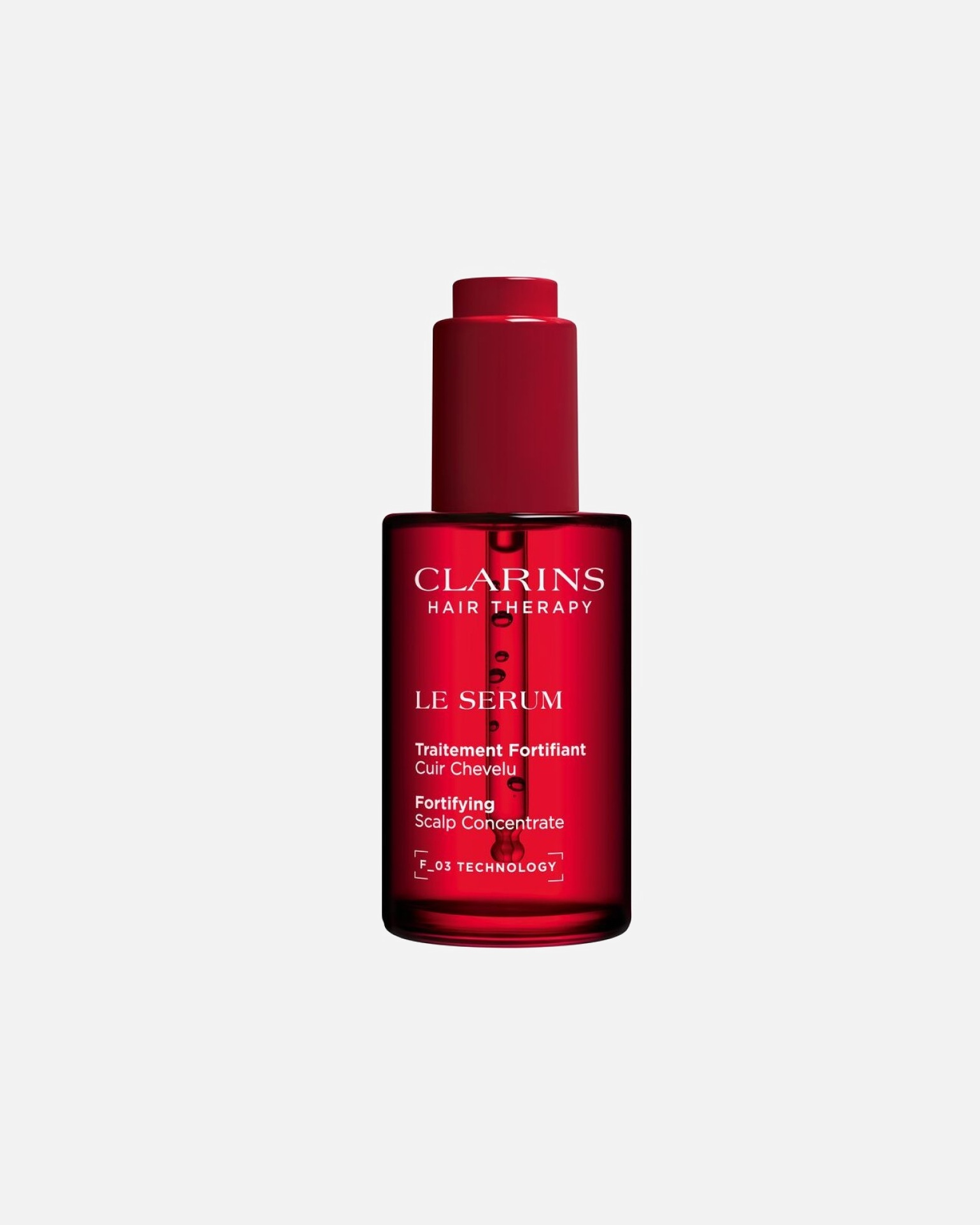 Sérum na vlasy po Pro ženyClarinsHair TherapySÉRUM Posilující péče o pokožku hlavy50 ml