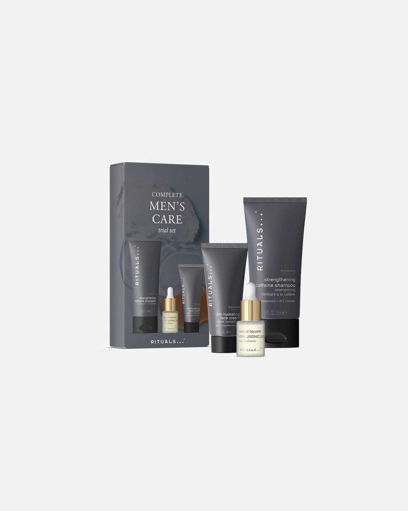 Sada tělové kosmetiky po Pro mužeRitualsHomme CollectionSkin Care Set - Daily Routine - Dárková sada S1 kus