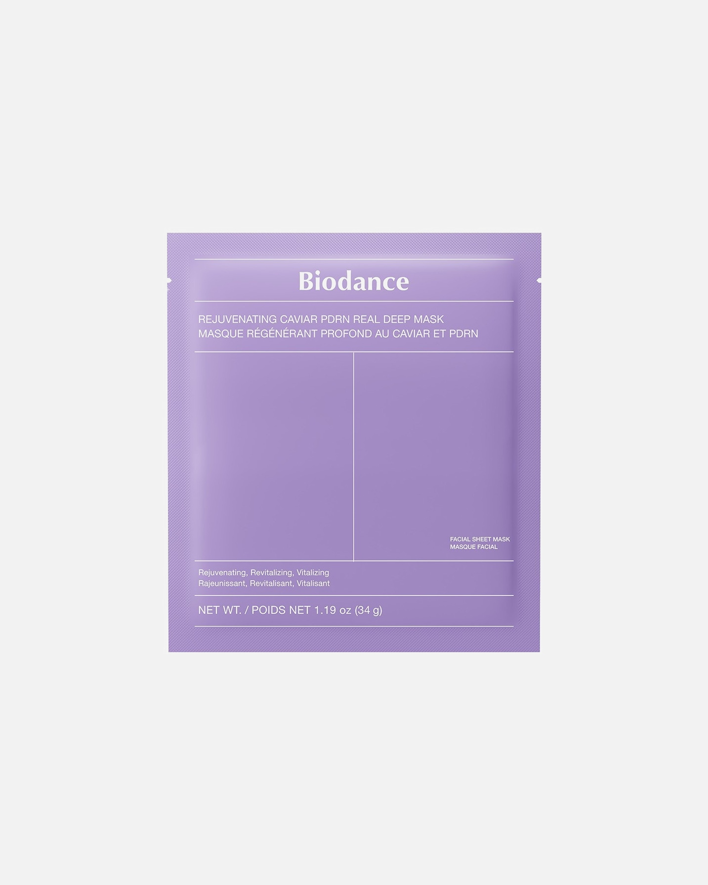 Plátýnková maska po UnisexBiodanceDefault Brand LineRejuvenating Caviar PDRN Real Deep Mask1 kus