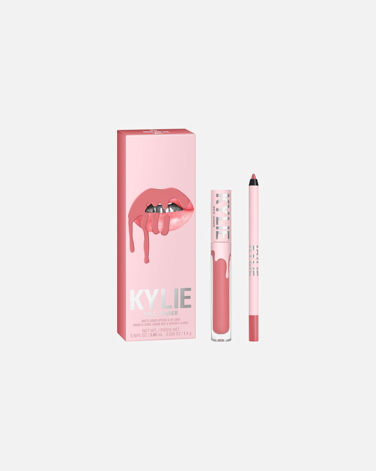Sada pro líčení rtů po UnisexKYLIE COSMETICS#INNERBEAUTYMatte Lip Kit302 Snow Way Bae