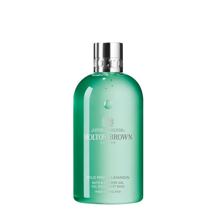 Molton Brown - Wild Mint & Lavandin Bath & Shower Gel Sprchové gely 300 ml pánské