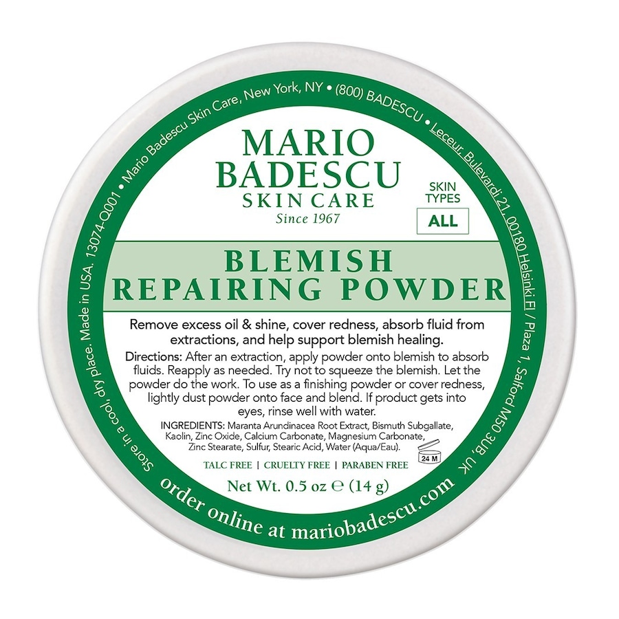 Mario Badescu - Blemish Repairing Powder Pudry 14 g unisex