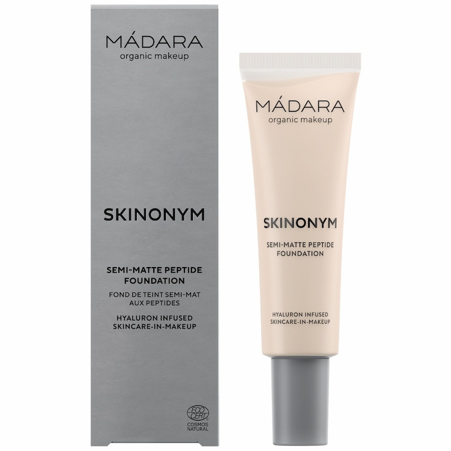 MÁDARA - SKINONYM Polomatný Make-up s peptidy Make-upy 30 ml Béžová dámské