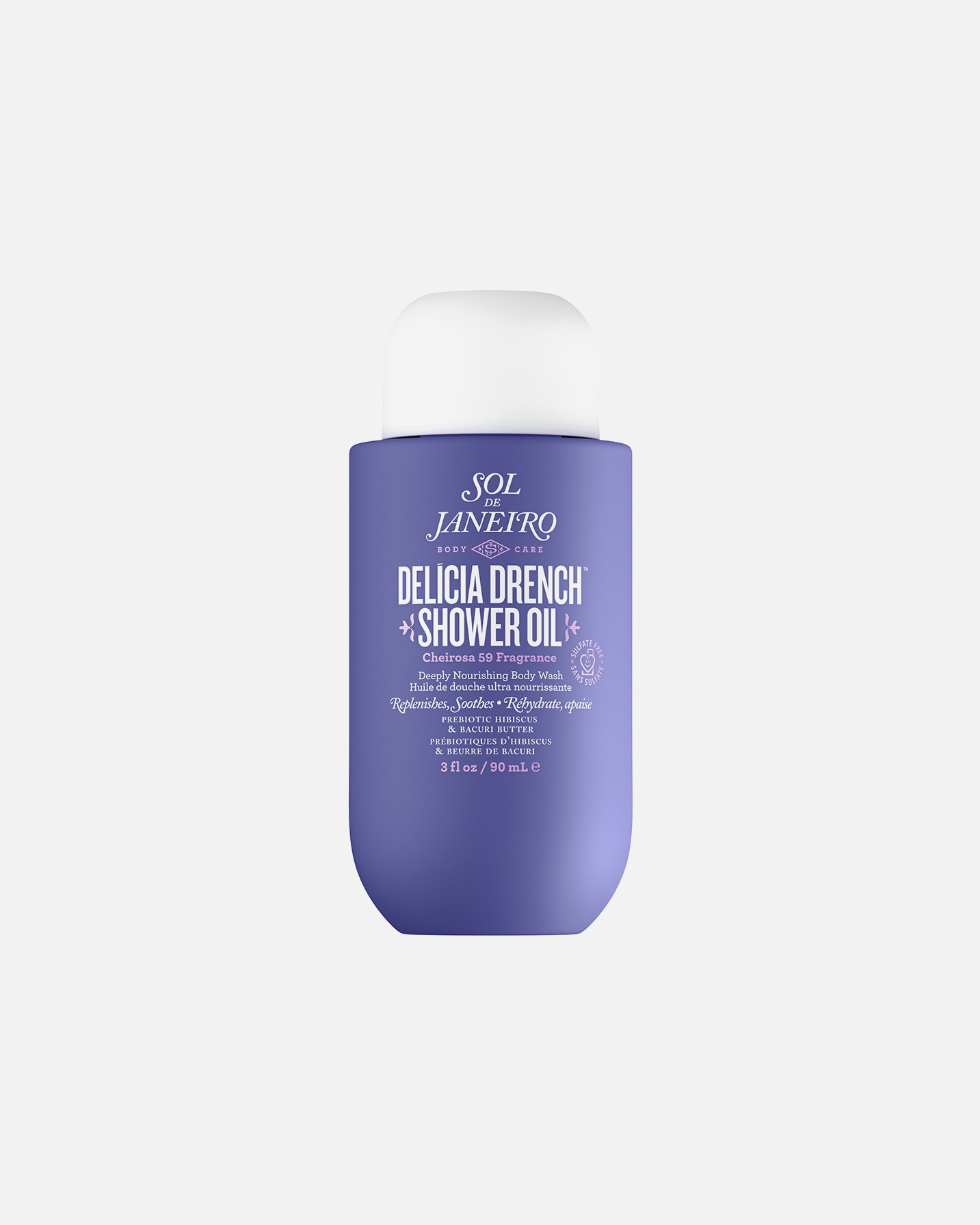 Sprchový olej po Pro ženySol de JaneiroDelícia DrenchShower Oil90 ml