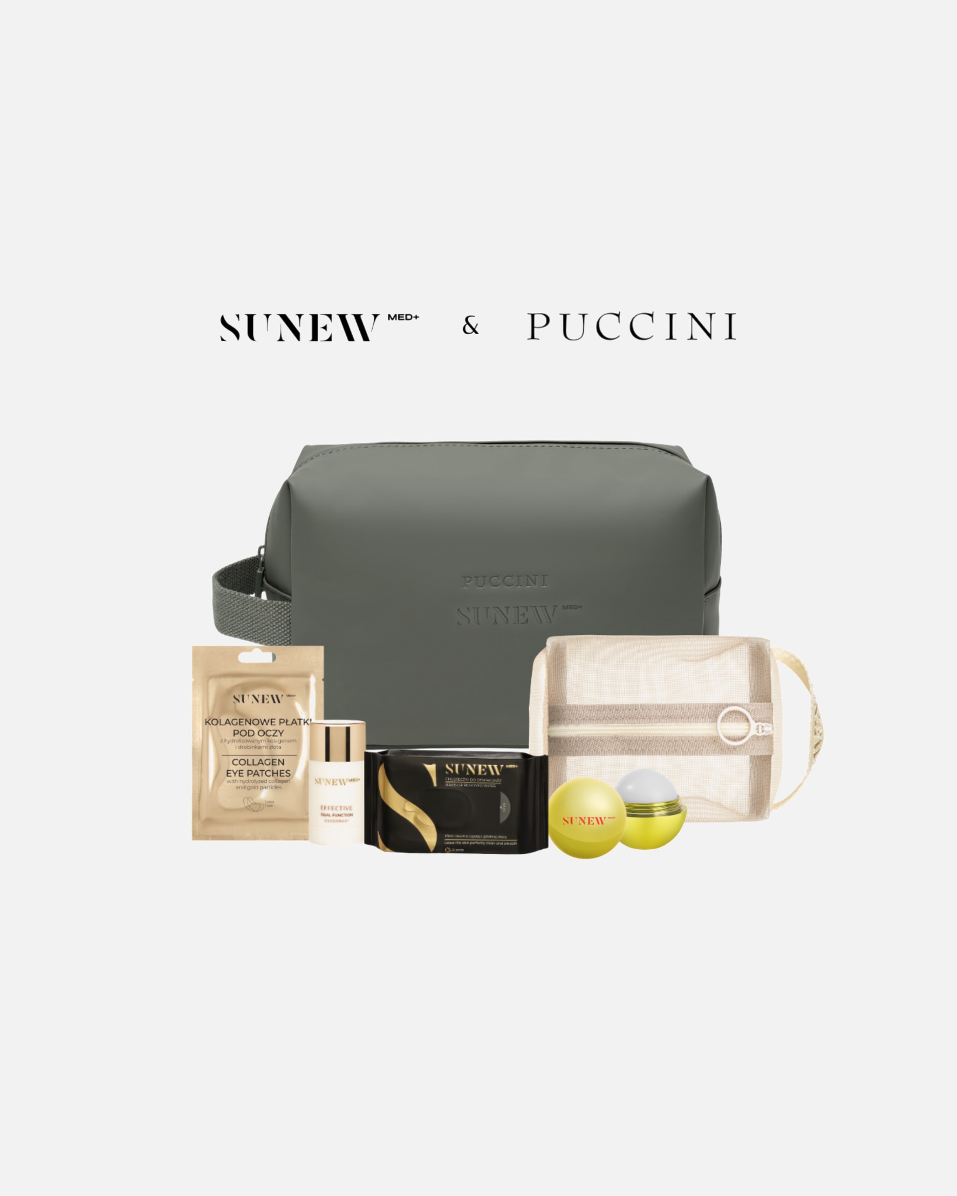 Cestovní sada po UnisexSunewmed+Travel Beauty Set SUNEWME+ x PUCCINI1 kus